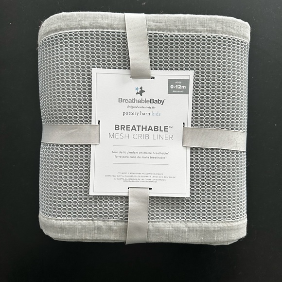 Pottery Barn Breathable Crib Liner - Picture 3 of 5